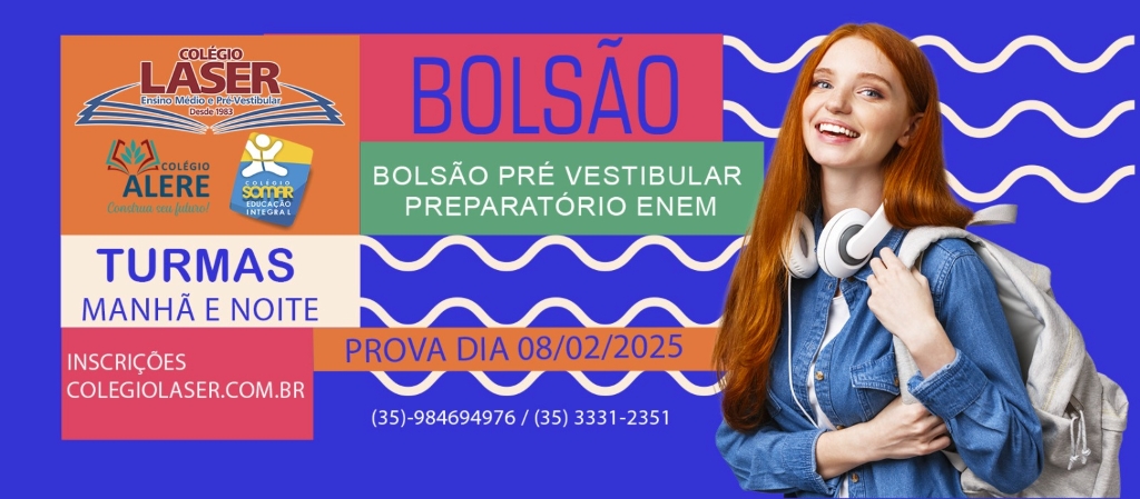 CONCURSO DE BOLSAS DE ESTUDO DO PV 2025 (ALFA ENEM DIURNO) E EXTENSIVO ENEM NOTURNO
